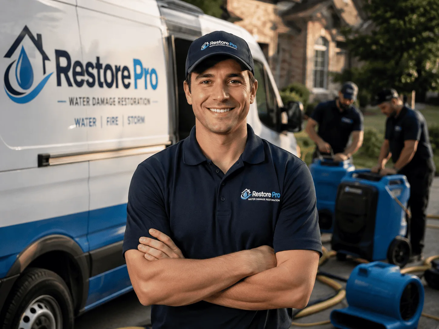 Water Damage Restoration company in Normangee, TX